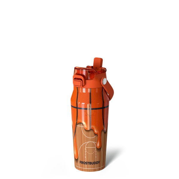 Bottle Buddy 16oz - Basketball Drip