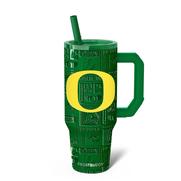 Thicc Buddy 40oz, Oregon Ducks, Legacy — thicc40-oregon3dgreen