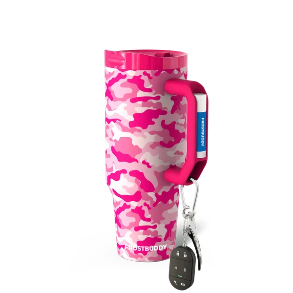 Thicc Buddy 40oz, Pink Camo