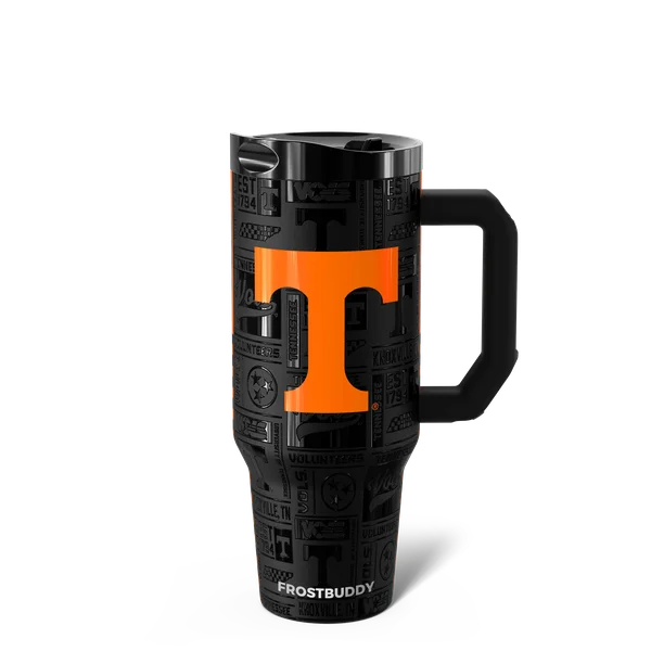 Thicc Buddy 40oz, Tennessee Volunteers, Legacy — thicc40-tennessee3dblack-one