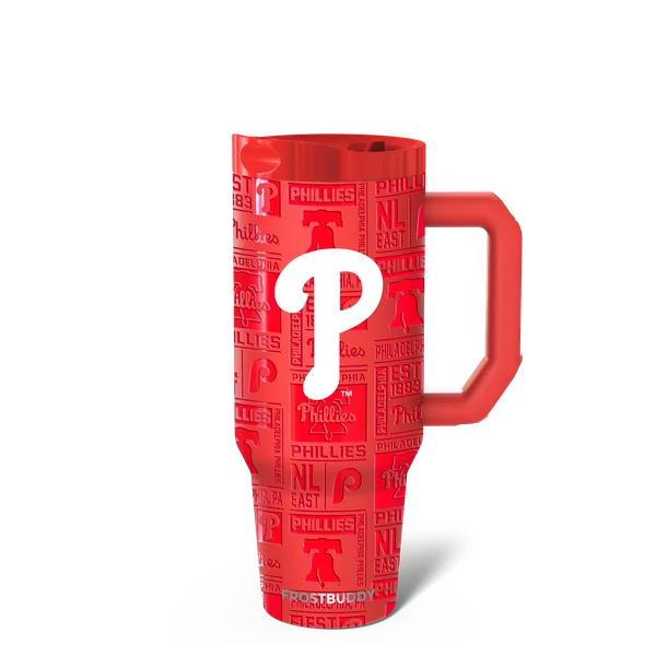 Thicc Buddy 40oz, Philadelphia Phillies, Legacy — thicc40-red-mlb-phillies3d-one