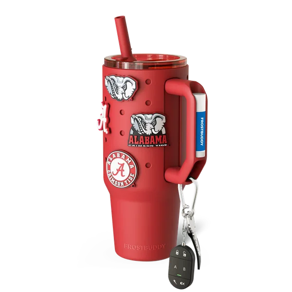 Thicc Buddy 40oz, Alabama Crimson Tide, Skin + Budz Bundle