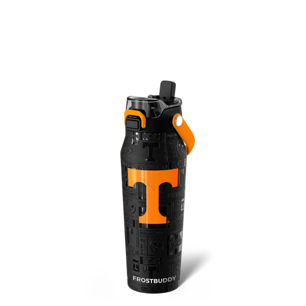 Bottle Buddy 24oz - Tennessee Volunteers, Legacy — bottle24-tennessee3dblack
