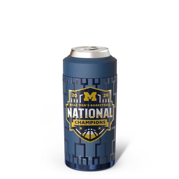Universal Buddy - Michigan Wolverines, 2026 NCAA Men's Basketball Champions — c-c-navyrub-ncaa-michigan-netmbb26-uni