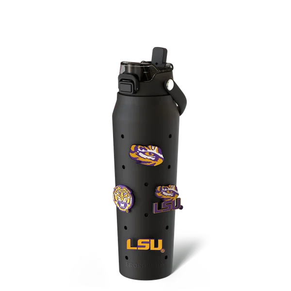 Bottle Buddy 32oz, LSU Tigers, Skin + Budz Bundle