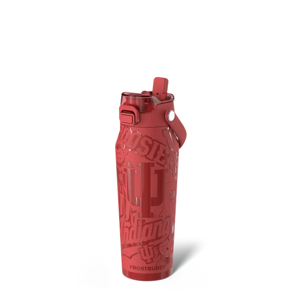 Bottle Buddy 24oz, Indiana Hoosiers, Color Rush
