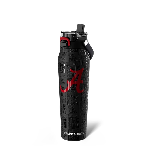 Bottle Buddy 32oz, Alabama Crimson Tide, Legacy — bottle32-alabama3dblack