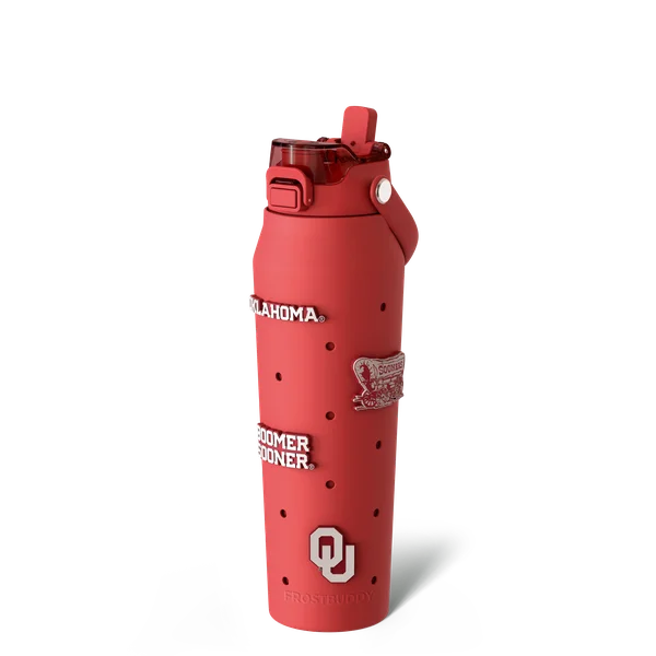 Bottle Buddy 32oz - Oklahoma Sooners, Skin + Budz Bundle