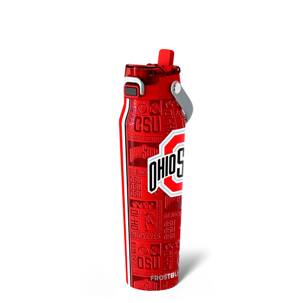 Bottle Buddy 32oz, Ohio State Buckeyes, Legacy — bottle32-ohiostate3dred