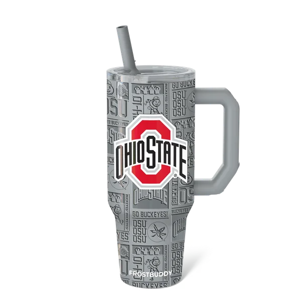 Thicc Buddy 40oz - Ohio State Buckeyes, Legacy — thicc40-ohiostate3dgray