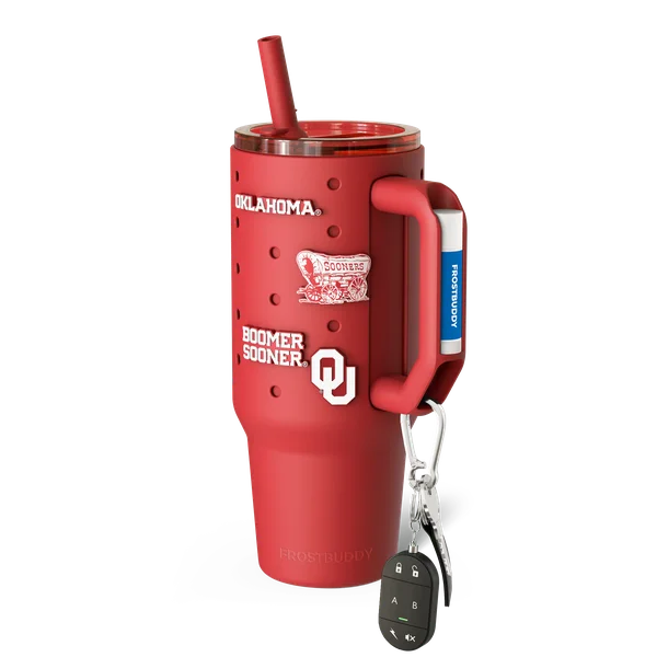 Thicc Buddy 40oz, Oklahoma Sooners, Skin + Budz Bundle