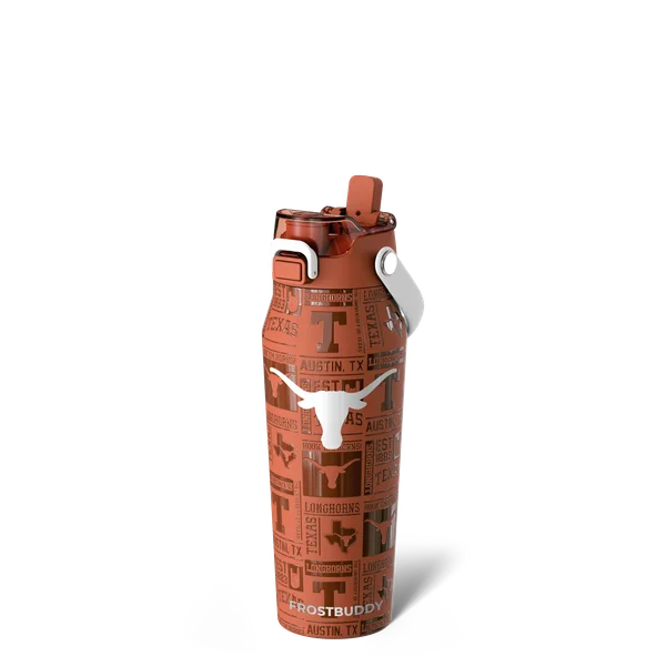 Bottle Buddy 24oz, Texas Longhorns, Legacy — bottle24-texas3dburntorange